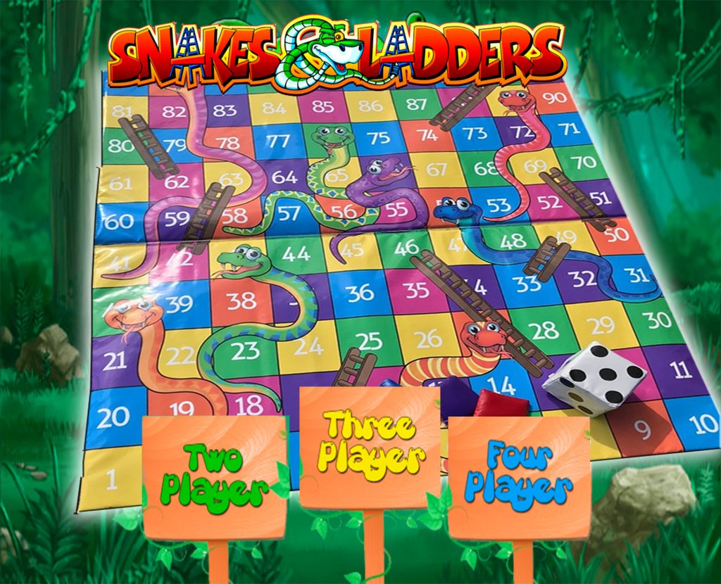 Snakes and ladders game